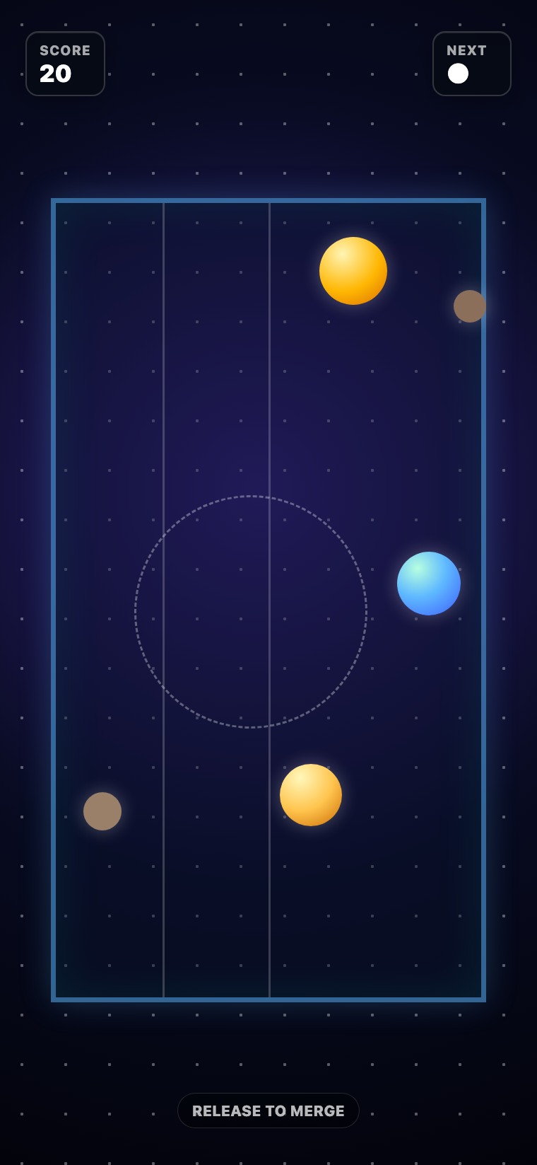 Orbit Merge Mable AI puzzle game screenshot